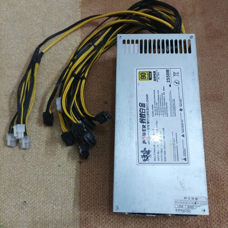 پاور برند پلاتینیوم لیان لی btc 2550 واتمورچه 12 ولت  غیر ماژولار 185 آمپر استوک