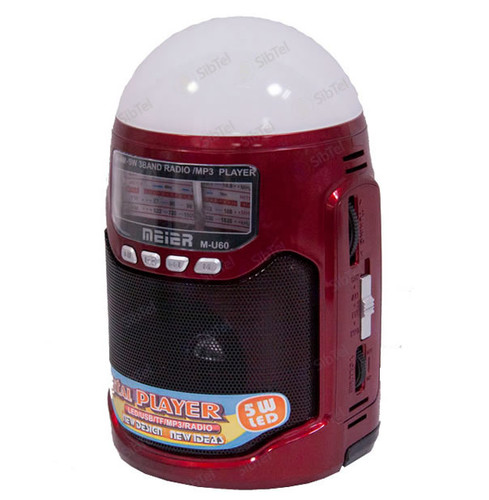 گیرنده رادیویی بهمراه چراغ قوه meier u60