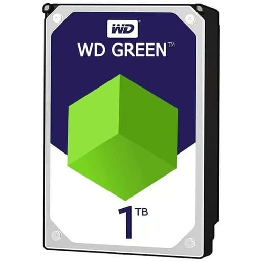 هارددیسک اینترنال وسترن دیجیتال سری سبز مدل WD10EURX ظرفیت 1 ترابایت اکبند