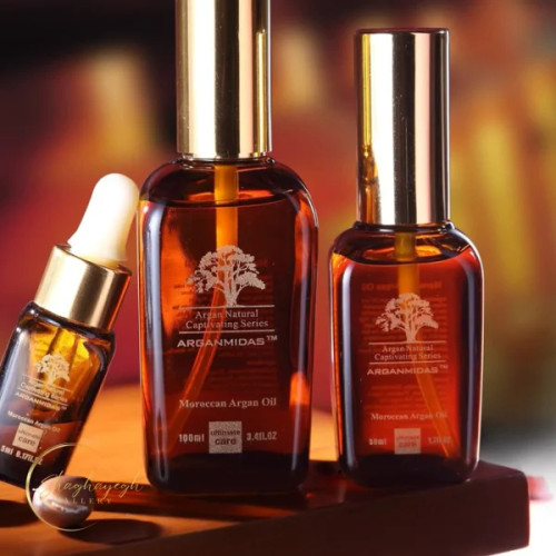 روغن آرگان مراکشی آرگان میداس ARGANMIDAS Moroccan Argan Oil 50ml