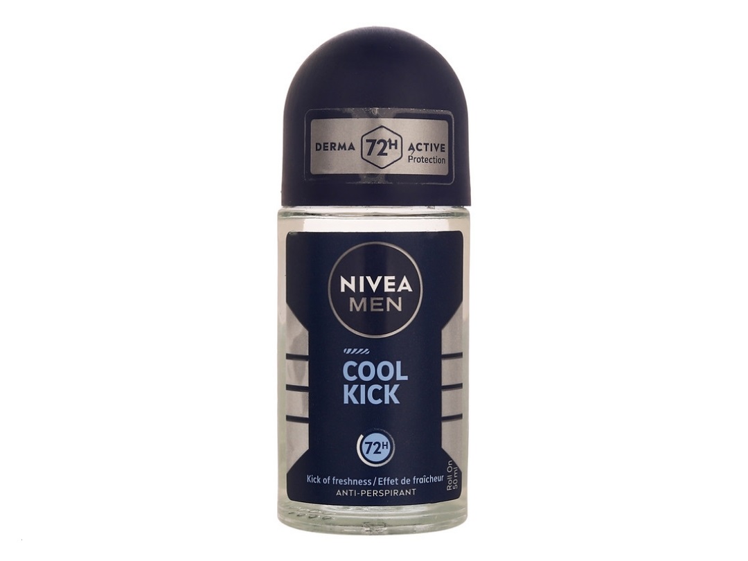 مام نیوا رولی کول کیک مردانه 50 میل NIVEA MEN Cool Kick Anti-Perspirant Roll On 50ml