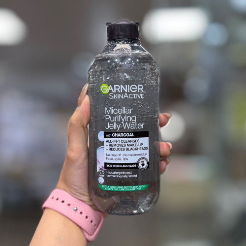 میسلار واتر ژلی زغال گارنیر Garnier Micellar Cleansing Jelly Water With Charcoal 400ml