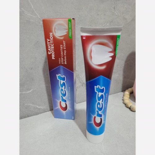 خمیر دندان کرست عربی پیشگیری از پوسیدگی دندان 125 میلیلیتر Crest Fresh Mint Cavity Protection Act