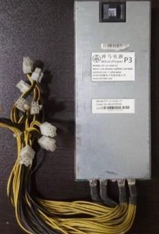 پاور واتس ماینر P3 به همراه دسته سیم 2100 وات استوک