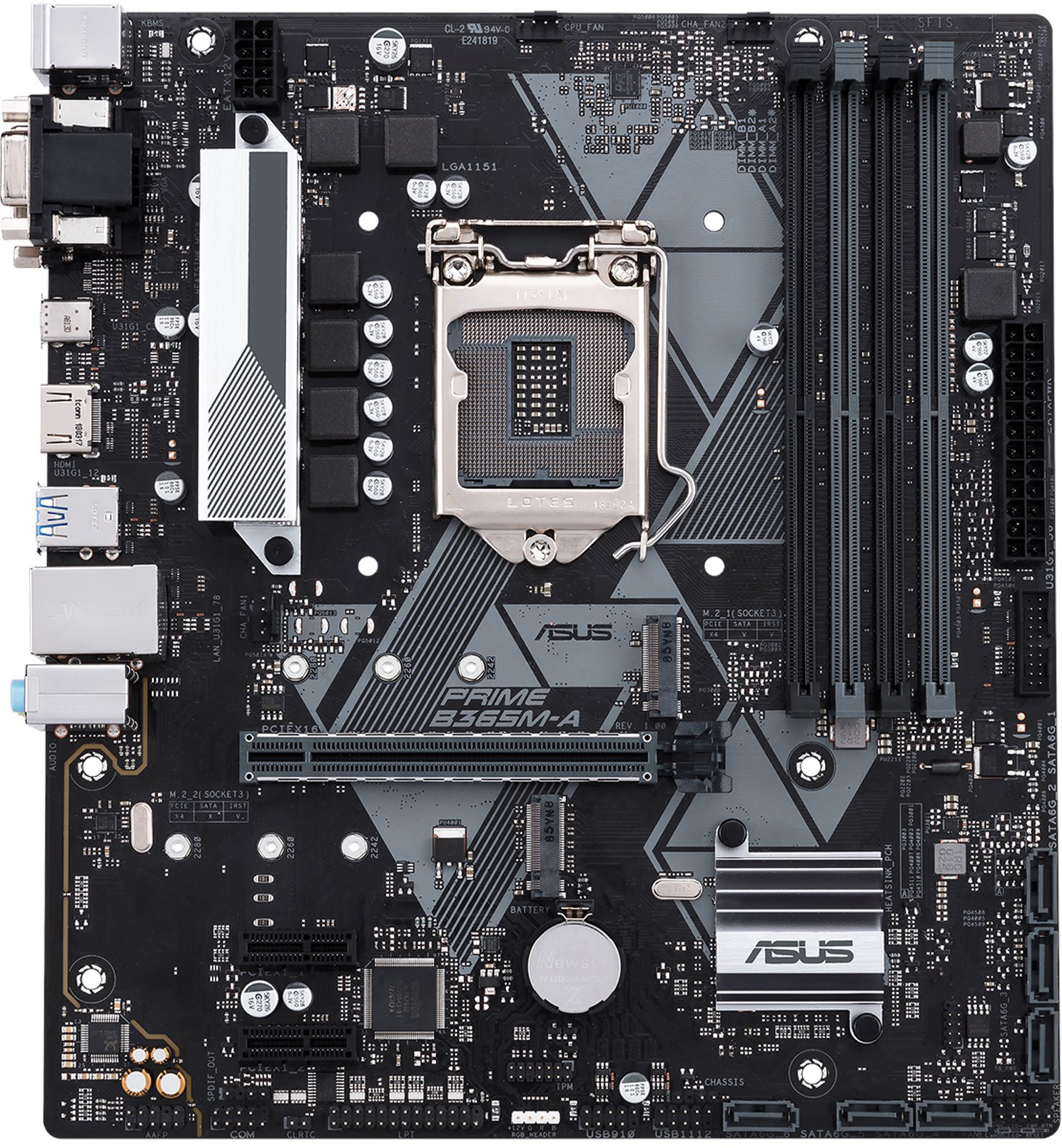 مادربرد ایسوس PRIME B365 M-A استوک