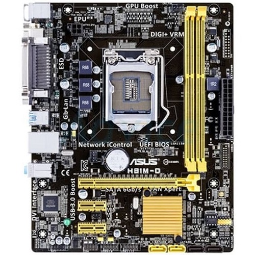 مادربرد ایسوس مدل Asus H81M-D (استوک)