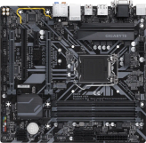 مادربورد گیگابایت B360M D3H با سوکت LGA 1151 و حافظه DDR4 استوک