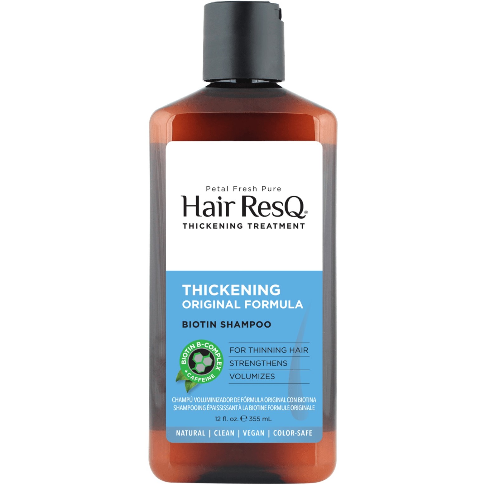 شامپو پتال فرش ضد ریزش موهای نرمال آمریکایی Petal Fresh PURE Hair Resq Thickening Shampoo Normal Hair
