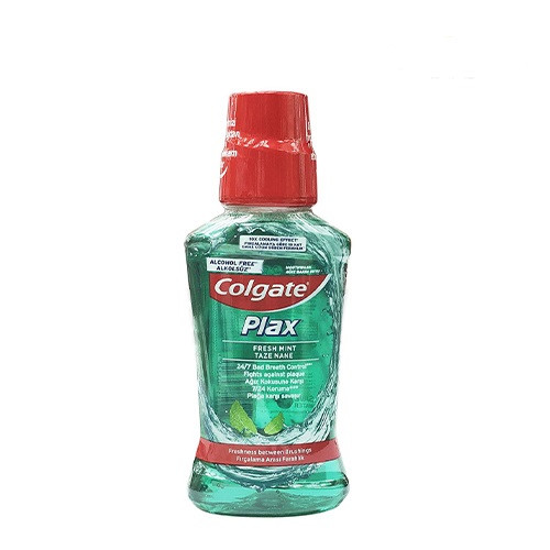 دهانشویه پلکس کلگیت مدل fresh mint حجم 250 میل