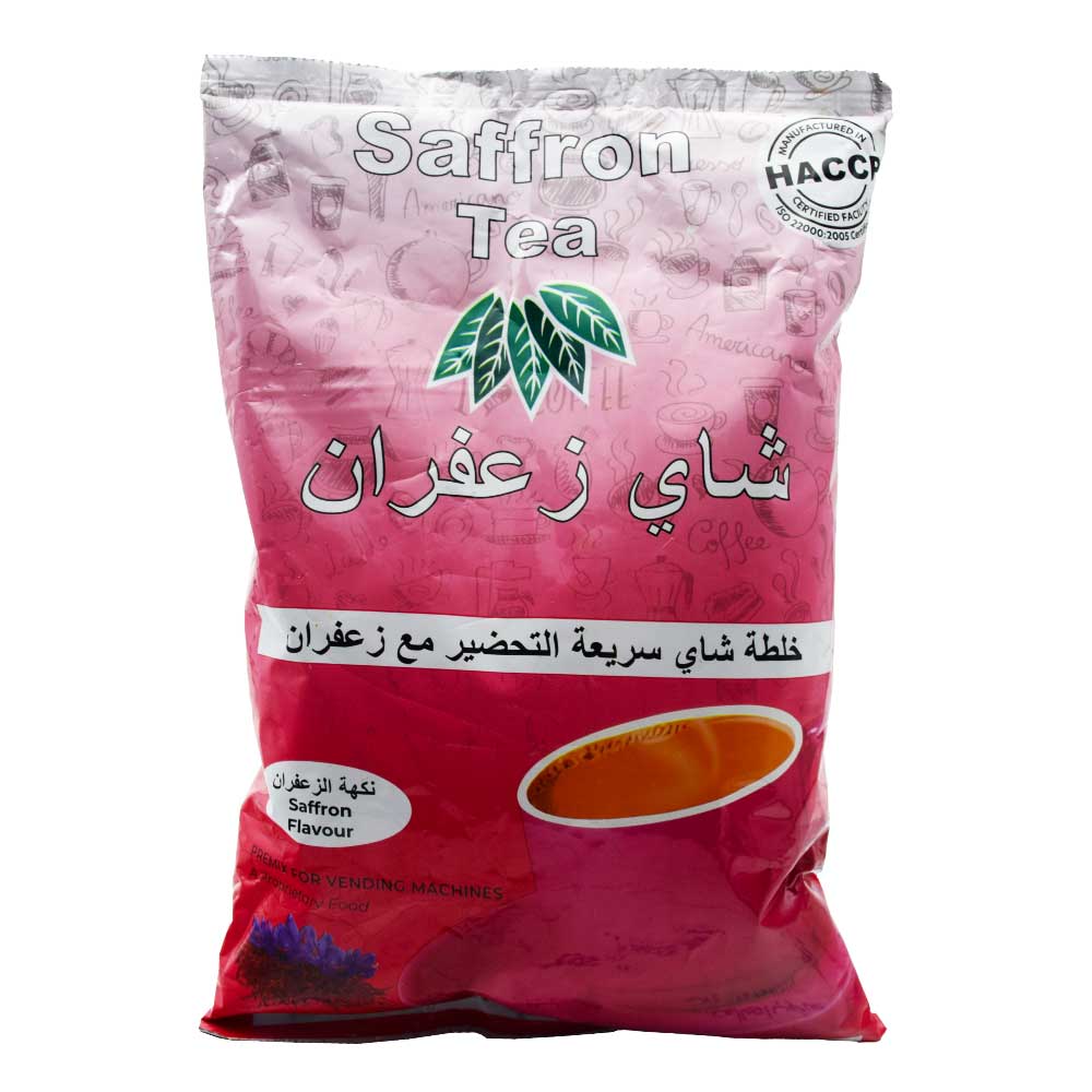 چای زعفران برند اصلی ASLI بسته‌بندی پاکت کاغذی 1 کیلوگرمی