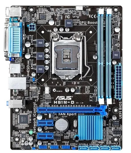 مادربرد ایسوس H61M-D استوک
