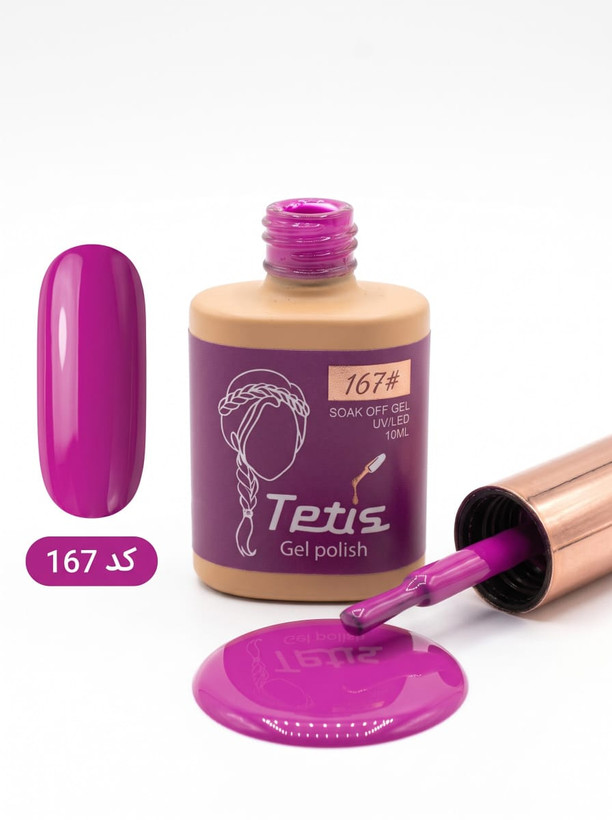 لاک ژل تتیس | Tetis Gel Polish | حجم 10میل